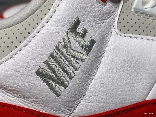 Cheap TBkick CJ0939-100 3 Tinker Retro University Red Jordan White Air 0714